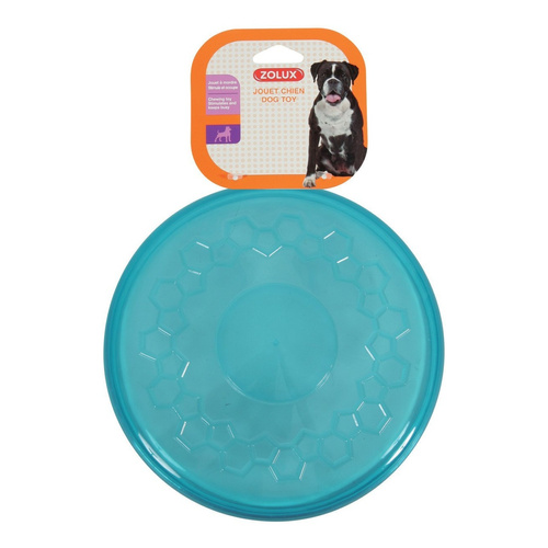 ZOLUX Zabawka dla psa frisbee TPR POP 23 cm kol. turkusowy