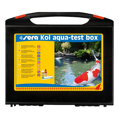 Sera Walizka z testami Koi aqua-test box