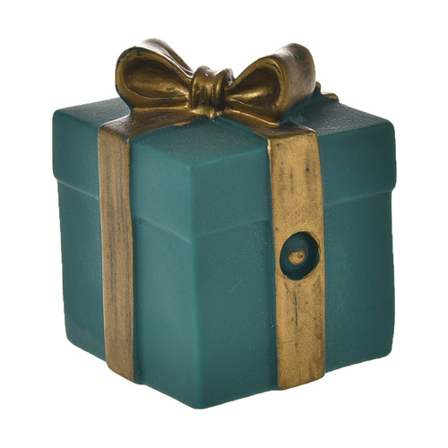 Barry King Zabawka dla psa, prezent niebieski, winylowy, 8,5x6cm, piszcząca