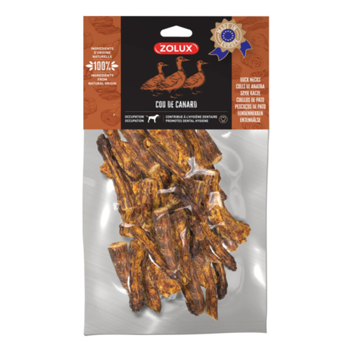 Zolux Przysmak naturalny dla psa Szyja kacza 500 g