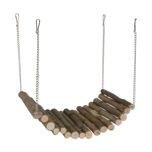 Panama Pet Most wiszący dla gryzoni, drewniany, 10x20cm