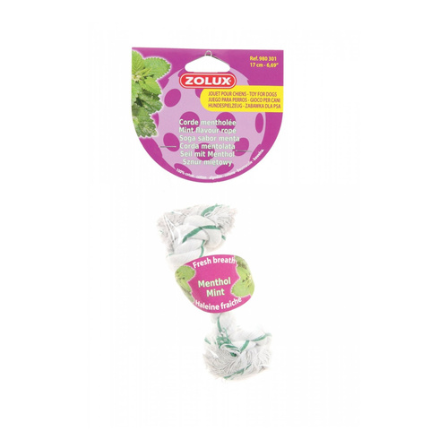 ZOLUX Zabawka dla psa sznur miętowy 17cm