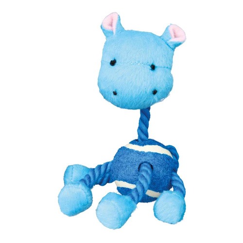 Trixie PLUSZOWA zabawka PIŁKA tenis SZNUREK 7x16cm