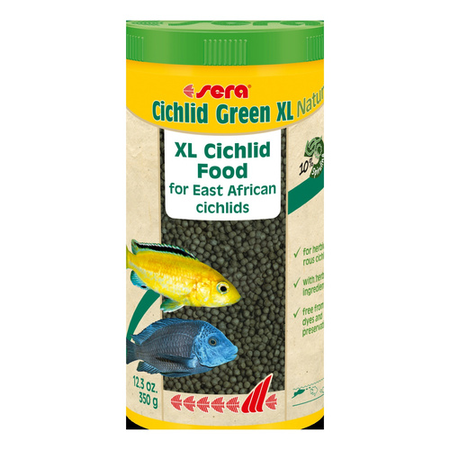 Sera Cichlid Green Nature XL 1.000 ml granulat - pokarm dla pielęgnic