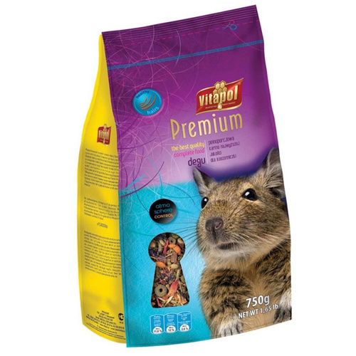 Vitapol  PREMIUM karma dla KOSZATNICZKI 750g