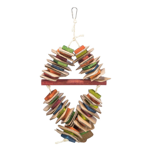 Trixie Zabawka drewniana z tekturą, 18 × 35 cm