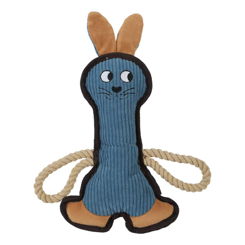 ZOLUX Zabawka dla psa wytrzymała Królik BUDDY niebieski 33 cm