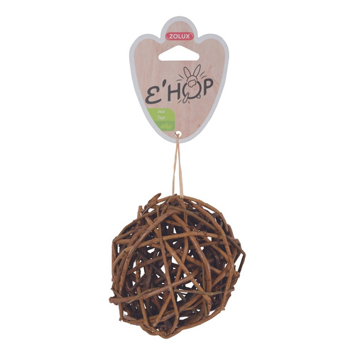 ZOLUX Zabawka kula dla gryzonia EHOP rattan ciemny