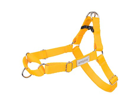 amiplay Szelki EASY GO Samba regulowane XL Żółty