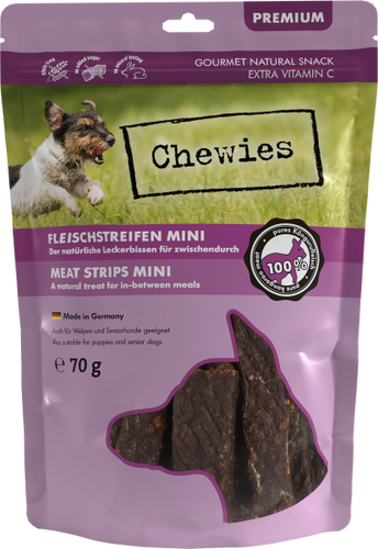 Chewies Paski mięsne 100% Kangur przysmak dla psa 70g