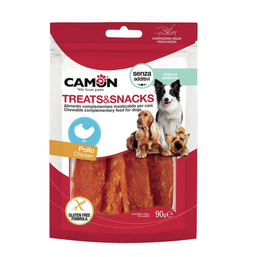 CAMON 90g CHRUPIĄCY SUSZONY KURCZAK 12cm