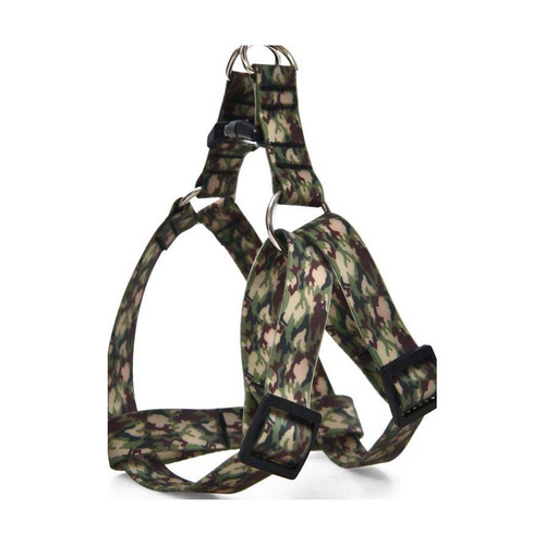 Barry King Wodoodporne szelki dla psa, PVC, moro, 2,5x50-70cm