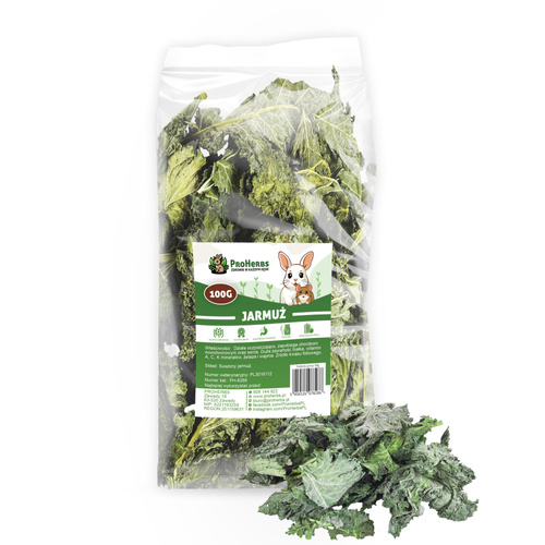 ProHerbs Jarmuż 100g - witaminy, odporność i zdrowe urozmaicenie diety!