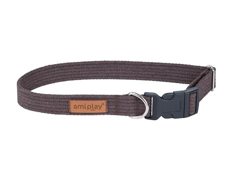 amiplay OBROŻA Bawełna Cotton L 40-60/2,5cm Brąz