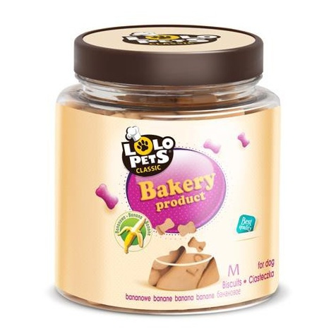Ciastka Dla Psa  Kości M Bananowe W Słoikach 210G