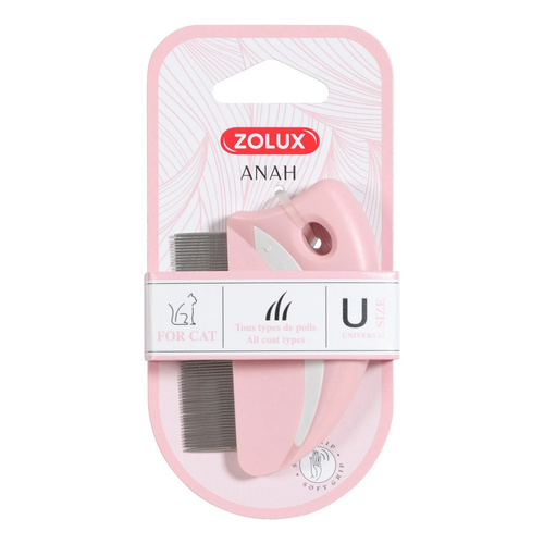 ZOLUX Okrągły grzebień dla kota do wyczesywania pcheł ANAH