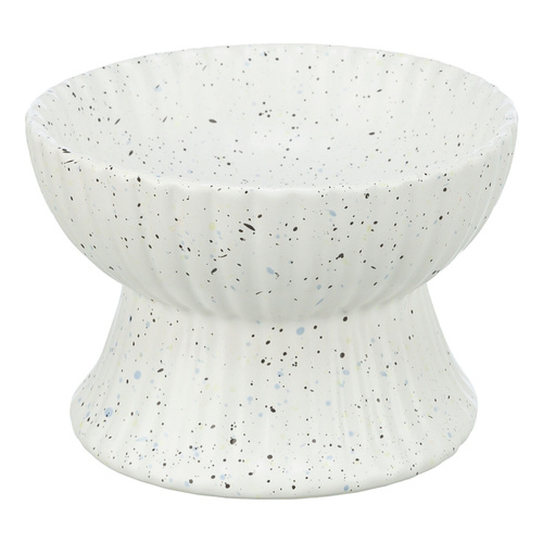 Trixie Miska ceramiczna podwyższona dla kota biała 13cm/ 200ml