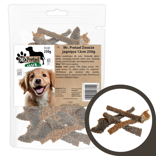 Mr. Pretzel Żwacze jagnięce 12cm 250g