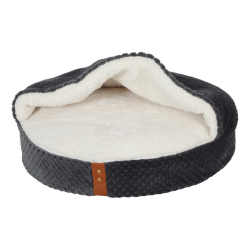 Zolux Legowisko dla kota z przykryciem PALOMA, 480x480x150 mm, kol. szary