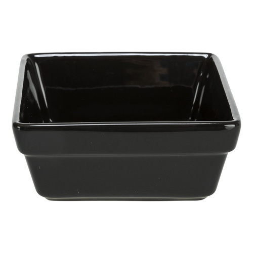 Trixie Miska ceramiczna do TX-24820, czarna, 0.2 l/11.5 × 5 × 11.5 cm