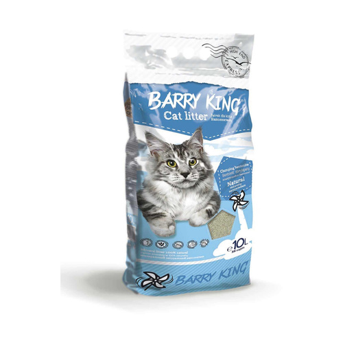 Barry King Żwirek bentonit dla kota naturalny 10L