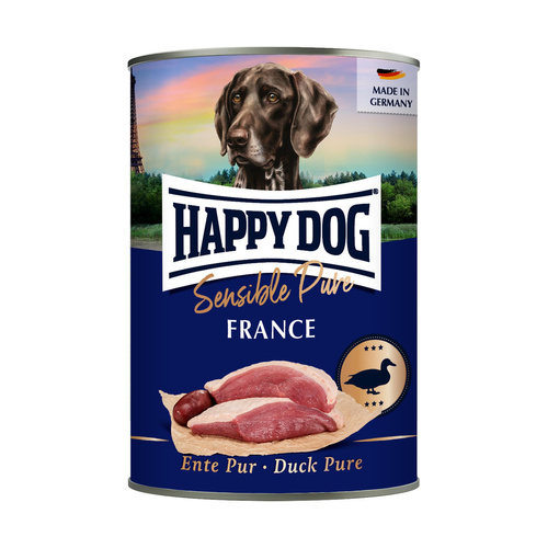 Happy Dog Sensible Pure Kaczka 100% France 400g