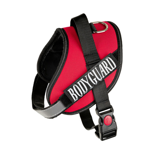 Barry King Szelki Bodyguard dla psa, czerwony, S, 50-60 cm