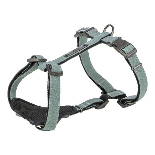 Trixie CityStyle, szelki typu H, dla psa, bawełna, szałwiowe, S-M: 42-60 cm/15 mm