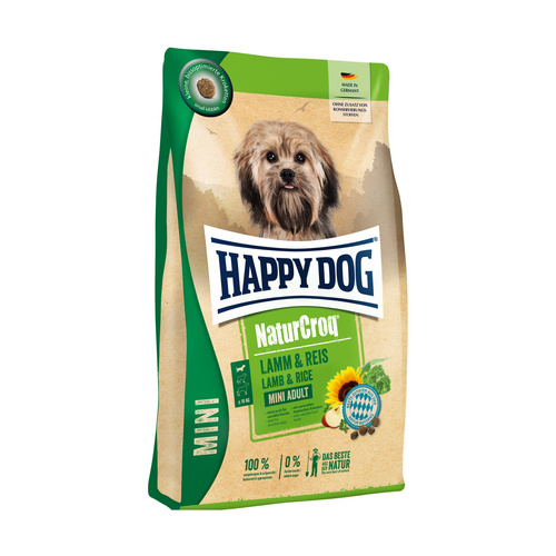 Happy Dog NaturCroq Mini Jagnięcina&Ryż, karma sucha, 800 g
