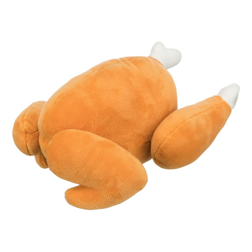 Trixie Pieczony kurczak zabawka pluszowa dla psa 26cm z dźwiękiem