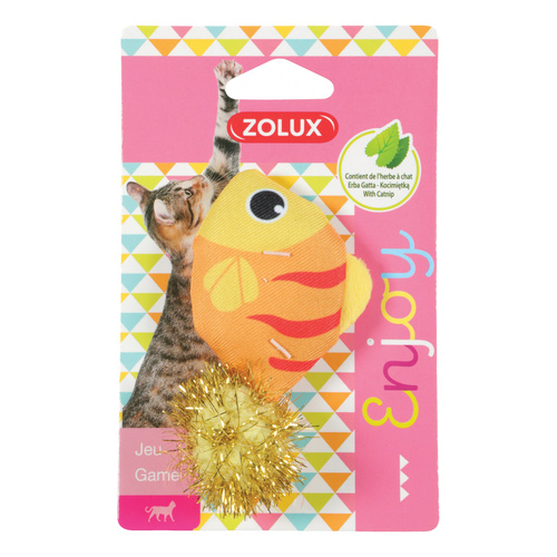 Zolux Zabawka dla kota ryba LOVELY 10 cm