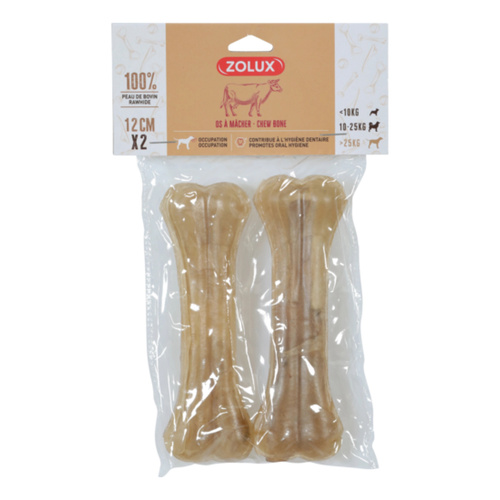 ZOLUX Przysmak dla psa Kość prasowana 12 cm x 2