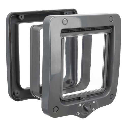 Trixie Dwustronne drzwiczki wahadłowe z tunelem