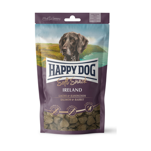 Happy Dog Soft Snack Irlandia przysmak ŁOSOŚ Królik 100g