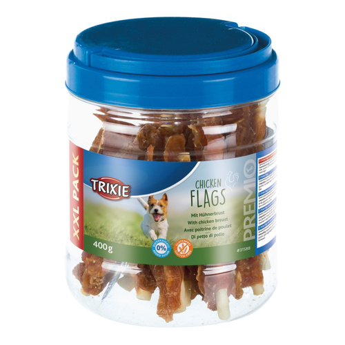 Trixie Przysmak Filety z KURCZAKA na pałeczce ze skóry 400g
