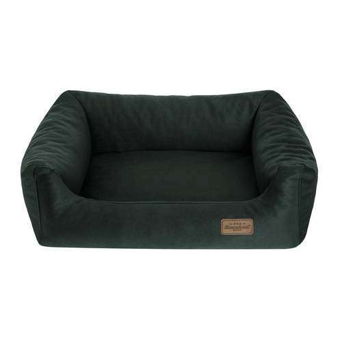 Kanapa Welur PLUS dla psa zielony  rozmiar S 65x50 cm