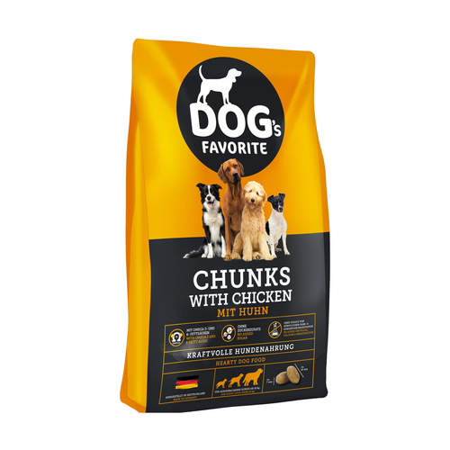 Happy Dog Dogs Favorit sucha karma dla dorosłych psów KURCZAK 15kg