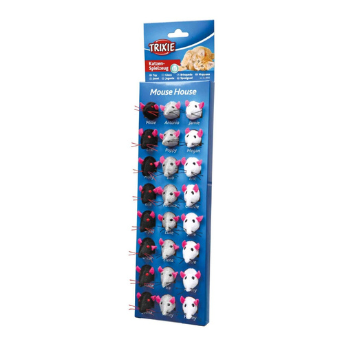 Trixie MYSZ pluszowa z kocimiętką dla Kota 5cm x1