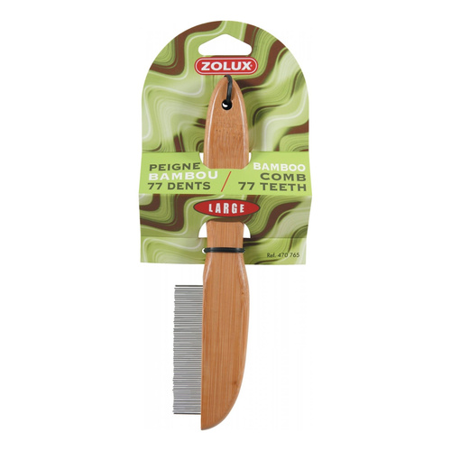 Zolux Grzebień dla psa "BAMBOO" 77 zębów duży