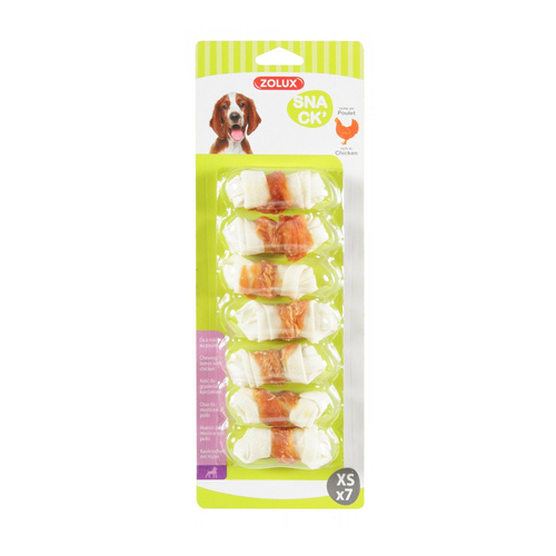 ZOLUX Przysmak dla psa kość z kurczakiem XS 7 szt.