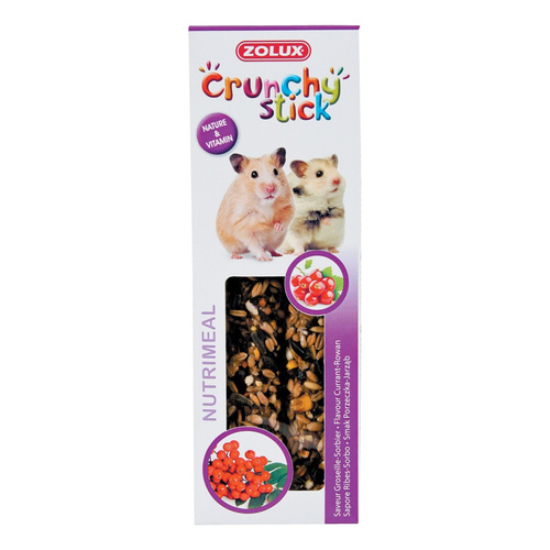 ZOLUX Kolba Crunchy Stick chomik porzeczka/jarzębina 115 g