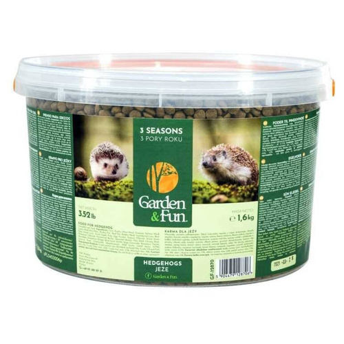 Garden Fun Karma dla JEŻY wolnożyjących 3 pory roku 1,6kg