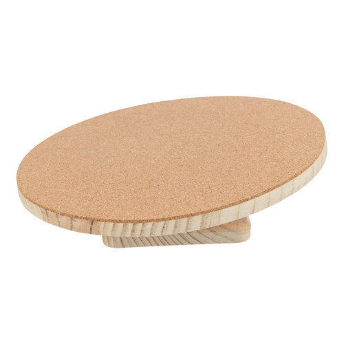 Trixie Kołowrotek dysk dla chomika koszatniczki drewno/korek 30cm