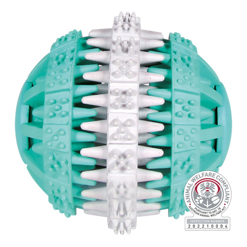 Trixie DENTAfun PIŁKA miętowa KAUCZUKOWA 6cm