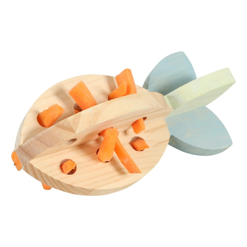 ZOLUX Zabawka na przysmaki dla królika kawii drewniana marchew COSY 6x6x14