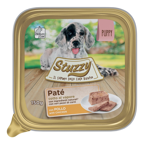Stuzzy Pate karma mokra dla szczenięcia kurczak 150 g