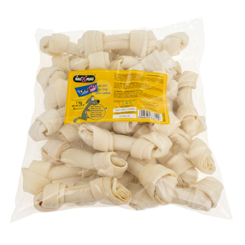 KOŚĆ WIĄZANA BIAŁA 12, 5cm, 25szt/op, 1 kg/op, 12 op/karton