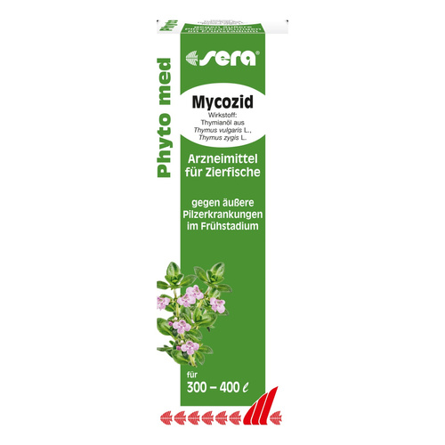 Sera Phyto med Mycozid 30 ml ziołowy uzdatniacz wody