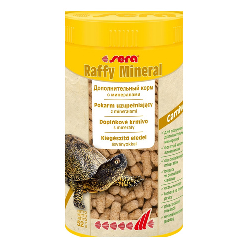 Sera Raffy Mineral 250 ml granulat - gady pokarm uzupełniający