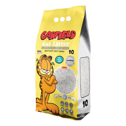 Garfield, żwirek bentonit dla kota, naturalny 10L